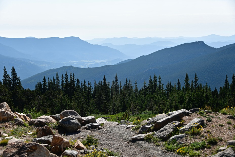 Views from Mount Goliath, Mount Evans