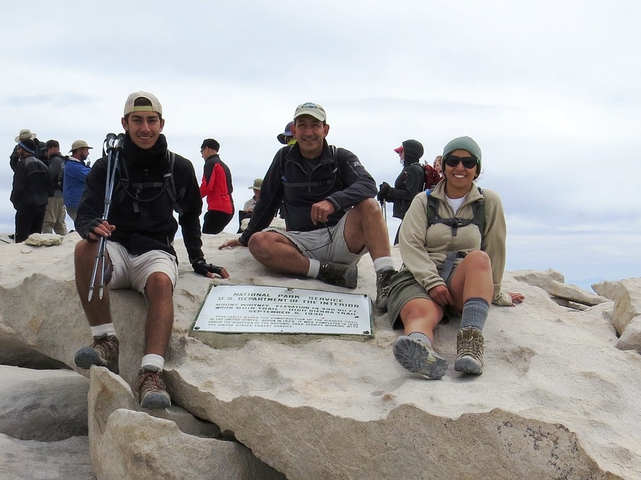 Bonding with my kids., Mount Whitney