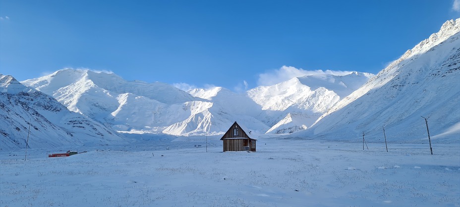 August 16th 3021, view from the Base Camp, Pik Lenin