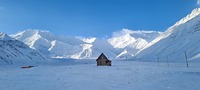 August 16th 3021, view from the Base Camp, Pik Lenin photo