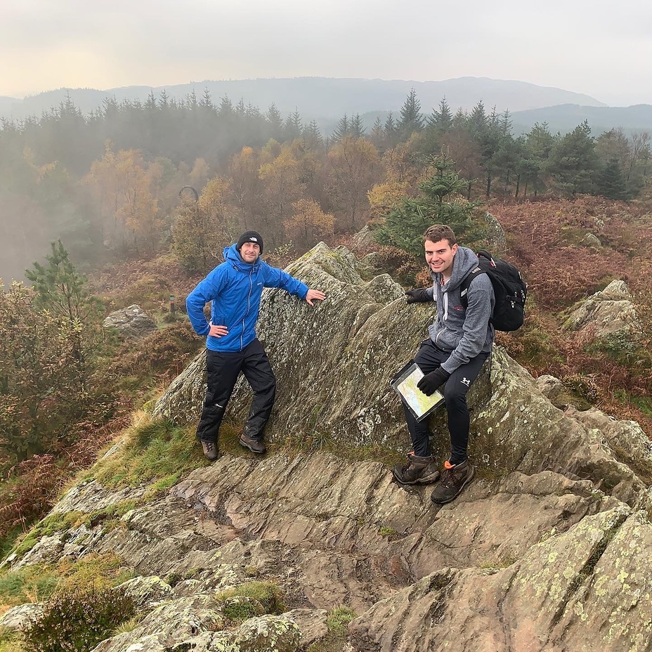 Carron crag, Old Man of Coniston