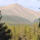 Mt Elbert from temporary north Trailhead