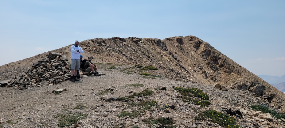 Elbert north Trail above 14,000 ft, Mount Elbert