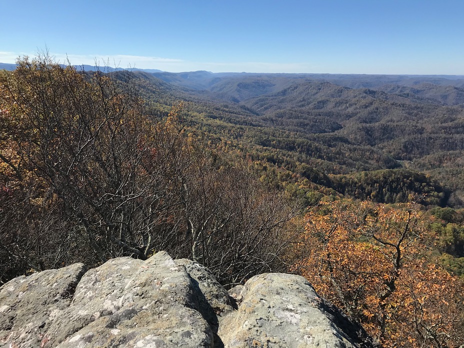 Buzz-Worm Rock, Little Shepherd Section, Pine Mountain Trail, Pine Mountain (Appalachian Mountains)