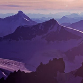 Bush Mountain & Mons Peak from Mount Forbes, Mount Lyell (Canada)