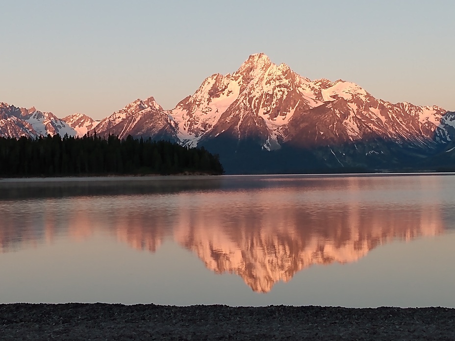 Early morning reflections, Grand Teton