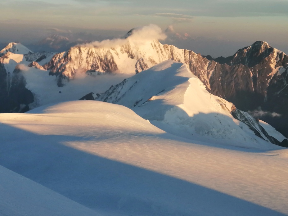 Вид с вершины, Kazbek or Kasbek