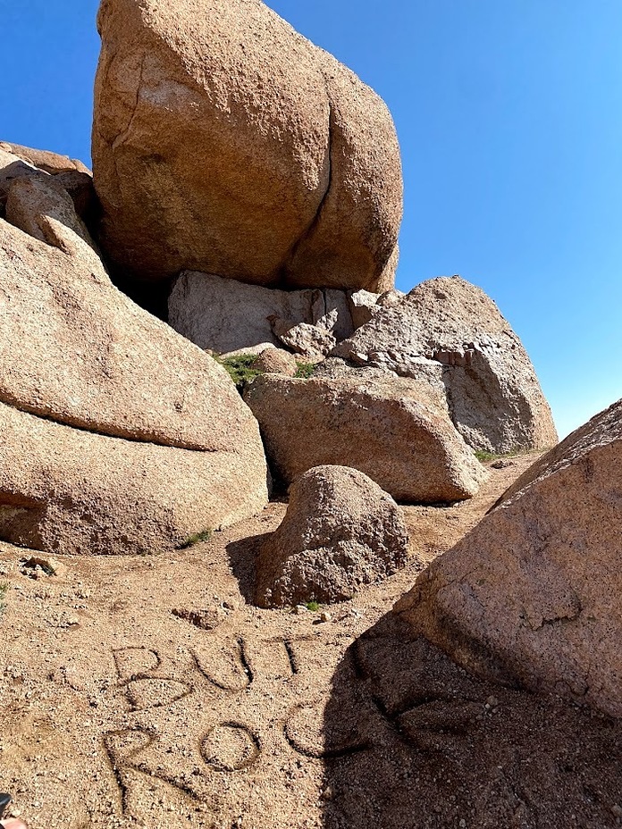 Butt Rock on Barr Trail, Pikes Peak