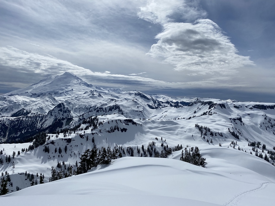 Mt Baker from ski area, Mount Baker