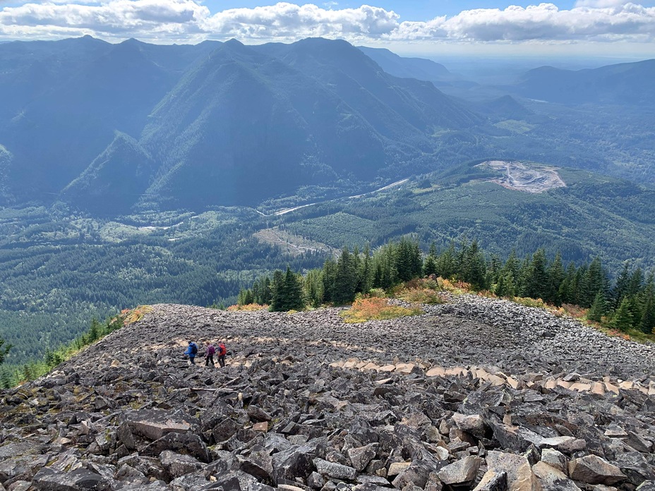 Stone field, Mailbox Peak