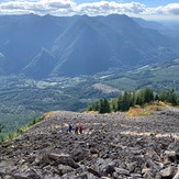 Stone field, Mailbox Peak