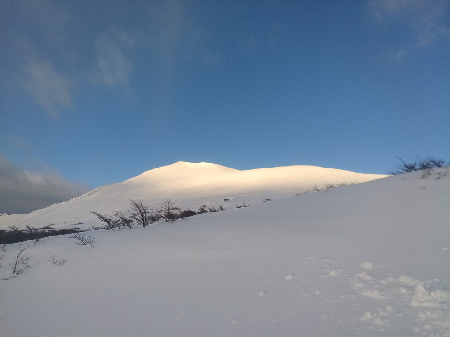 Monte Tarn desde el Plateau, Mount Tarn