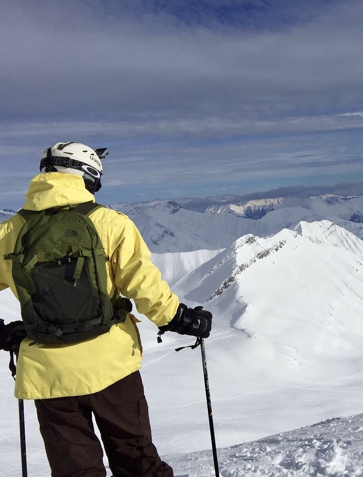 Gudauri ski touring, Kazbek or Kasbek