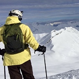 Gudauri ski touring, Kazbek or Kasbek