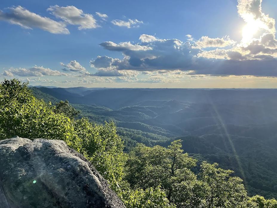 Buzz Worm Rock, Pine Mountain (Appalachian Mountains)