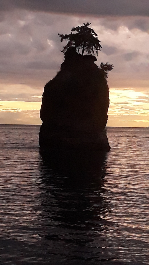 Siwash rock, Mount Victoria (British Columbia)