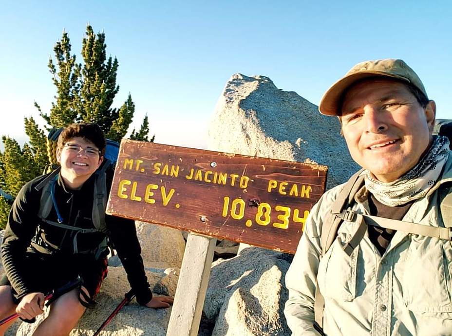 Jared & James Alvernaz 6/30/18, Mount San Jacinto Peak