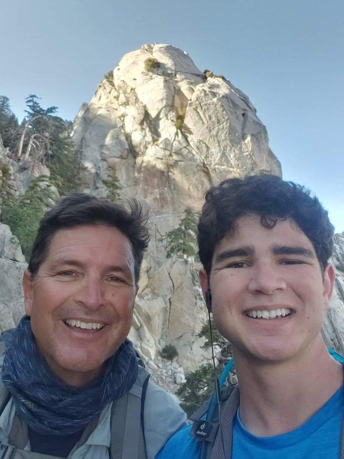 "Coffman's Crag" Skyline, Cactus to Clouds. James Alvernaz & son Jared 11/11/19, Mount San Jacinto Peak