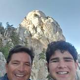 "Coffman's Crag" Skyline, Cactus to Clouds. James Alvernaz & son Jared 11/11/19, Mount San Jacinto Peak