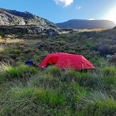 Camping on Rhinog Fawr