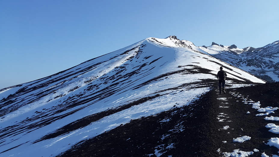 ascent to Avachinsky