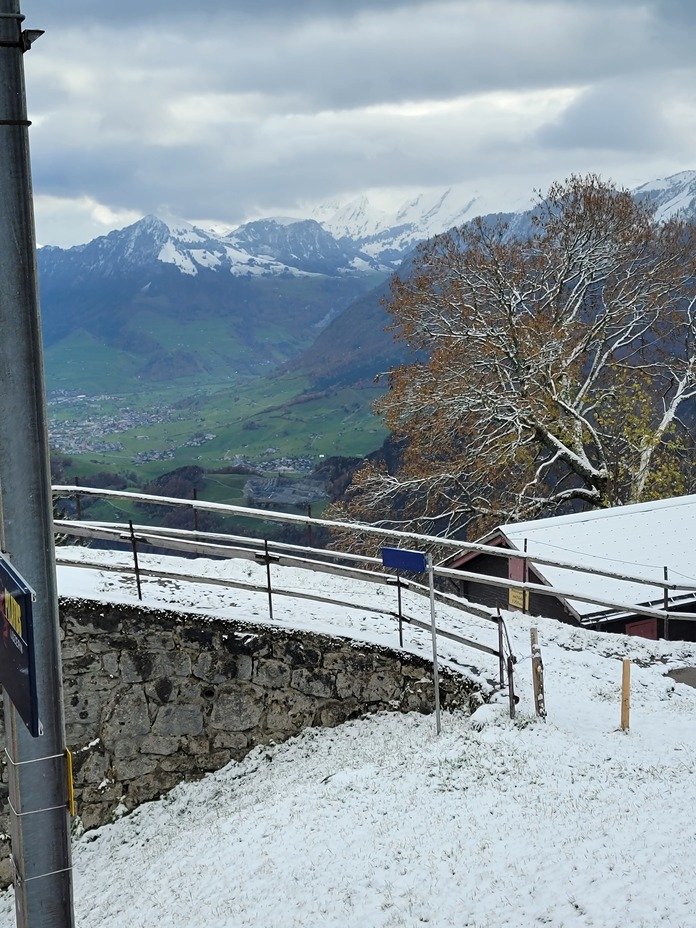 Icee way on mountain pilates, Mount Pilatus