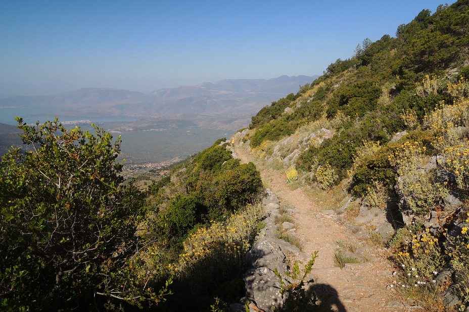 Ε4 Μεσινή σκάλα Δελφών, Parnassus