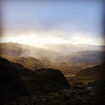 View from Stretcher Box, Scafell Pike