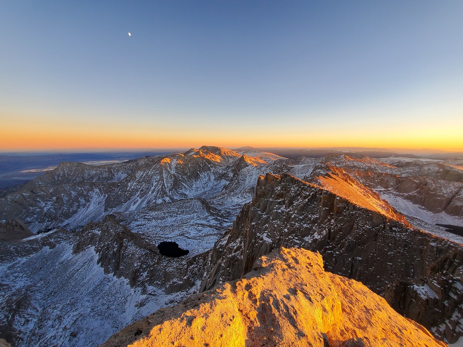 Sunset, Mount Whitney