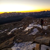 Sunset, Mount Whitney