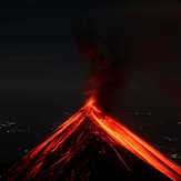 Erupción de Volcán de Fuego, Acatenango or Fuego