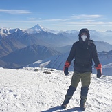 Damavand from Tochal peak