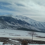 Mount Davraz in February