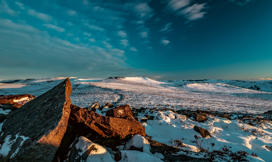 Dawn over Higger Tor