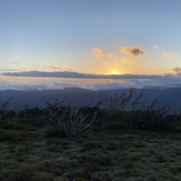Sunset from Little Feathertop, Mount Feathertop