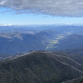 Harrietville valley from Mt Feathertop, Mount Feathertop