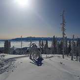 On the top of Turbacz montain