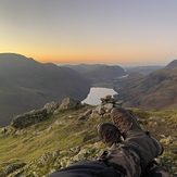 Fleetwith summit dusk, Fleetwith Pike