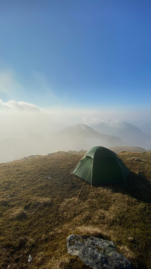 Ben Ime  in May, Beinn Narnain