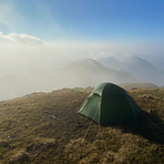 Ben Ime  in May, Beinn Narnain