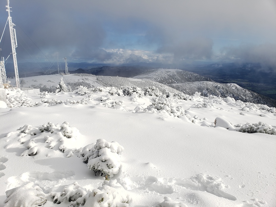 East side, Mount Saint Helena