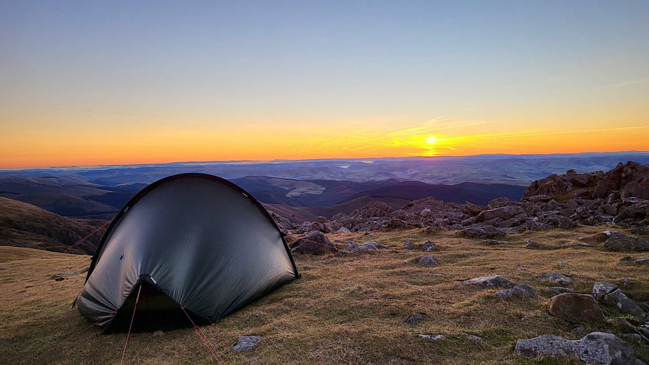 Sunrise at cadair idris