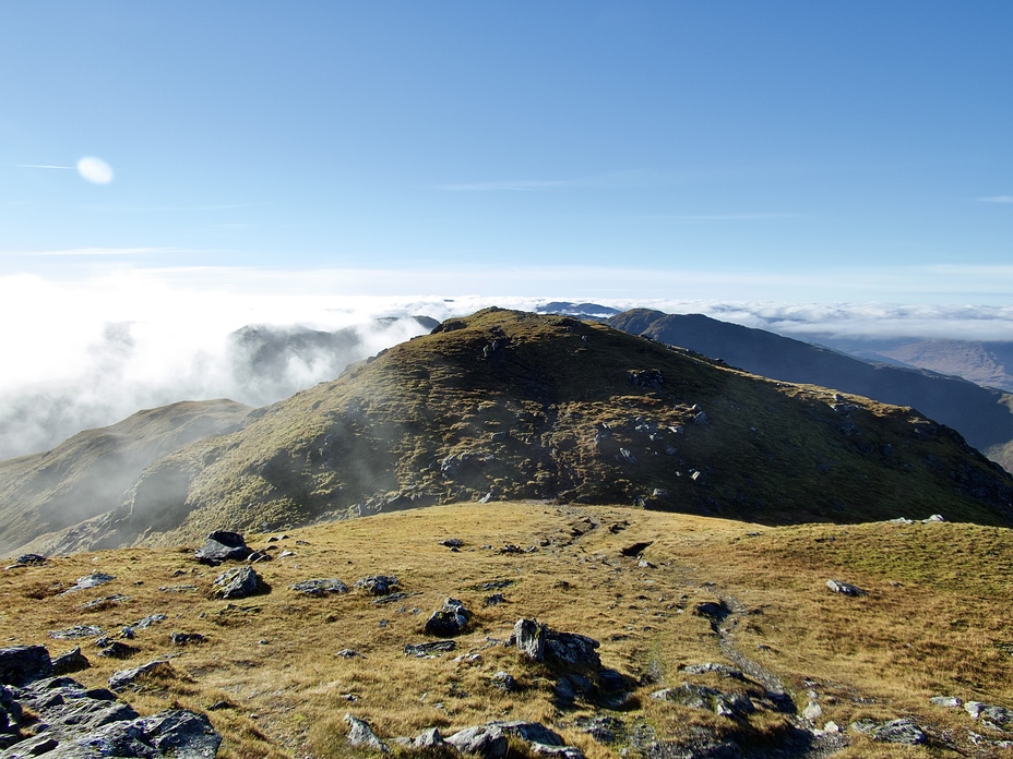 Beinn Tulaichean from Cruach Ardrain