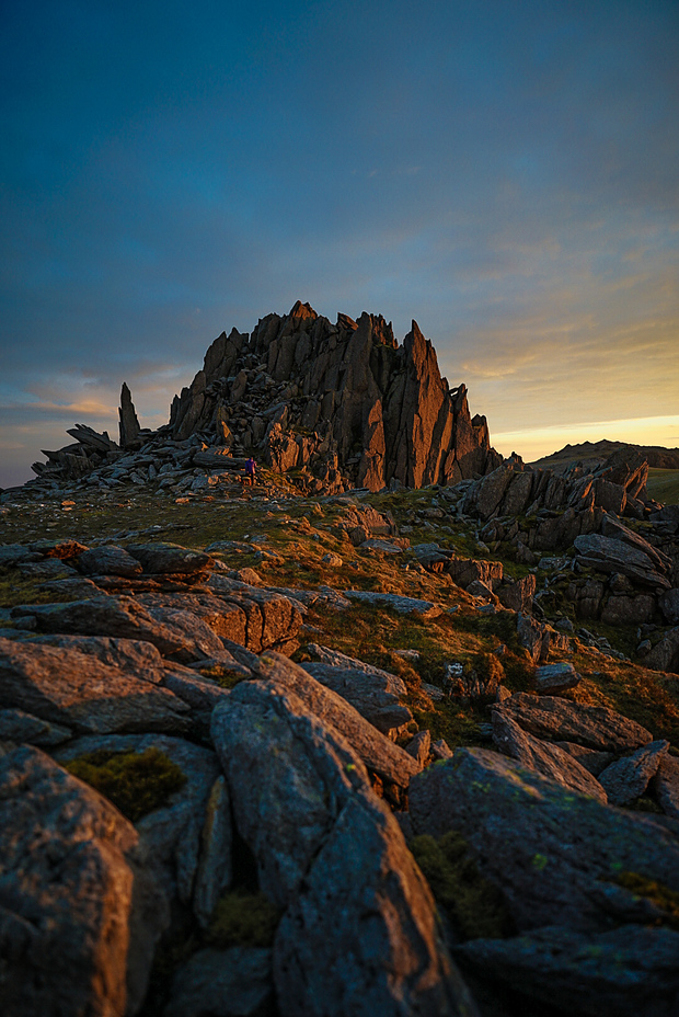 Castell y Gwynt, Glyder Fach