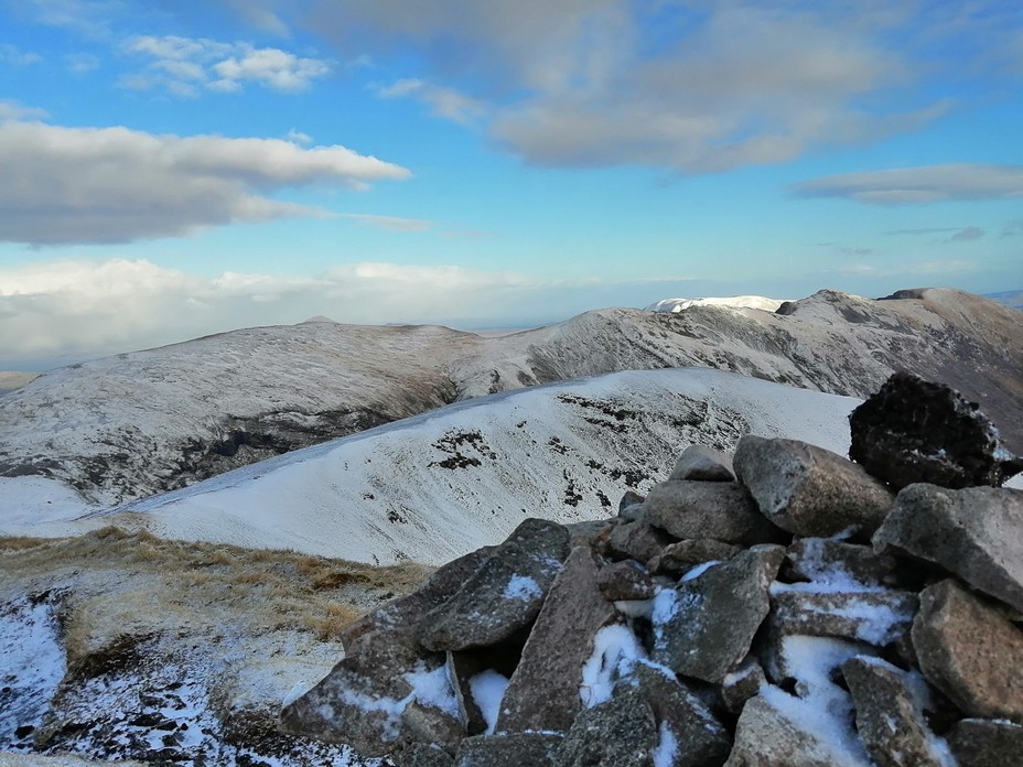 Mweelrea in snow