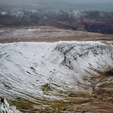 Llyn Cwm Llwch from Penyfan, Pen Y Fan