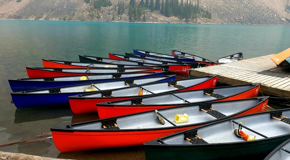 Morain lake, Tower of Babel