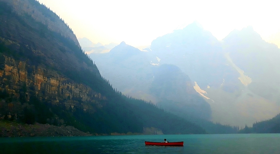 Morain lake, Tower of Babel