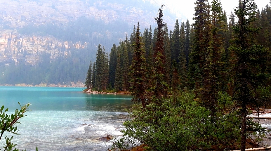 Morain lake, Tower of Babel