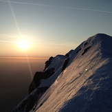 Sunrise on the mountain, Mount Hood